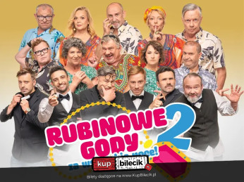 Starogard Gdański Wydarzenie Spektakl Nowa produkcja twórców komediowego hitu "Rubinowe gody"
