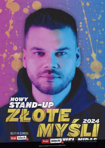 Tczew Wydarzenie Stand-up Nowy program ZŁOTE MYŚLI